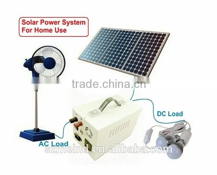 2016 hot selling home solar systems with 50w solar panel and 5v 3w led lights, solar solar