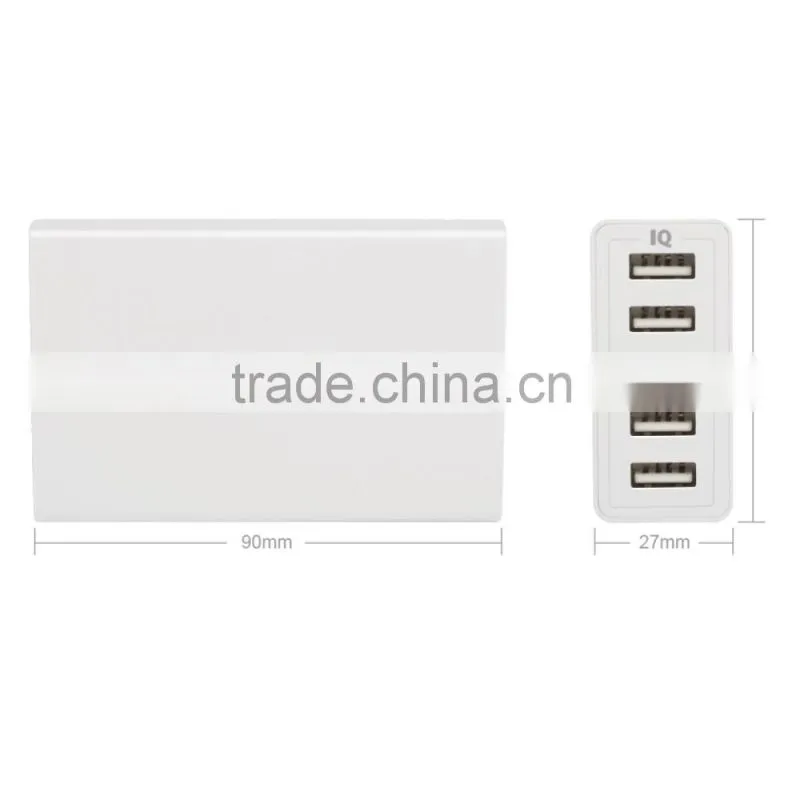 HOT 25W 4-Port Desktop charger Smart Portable Travel Charger
