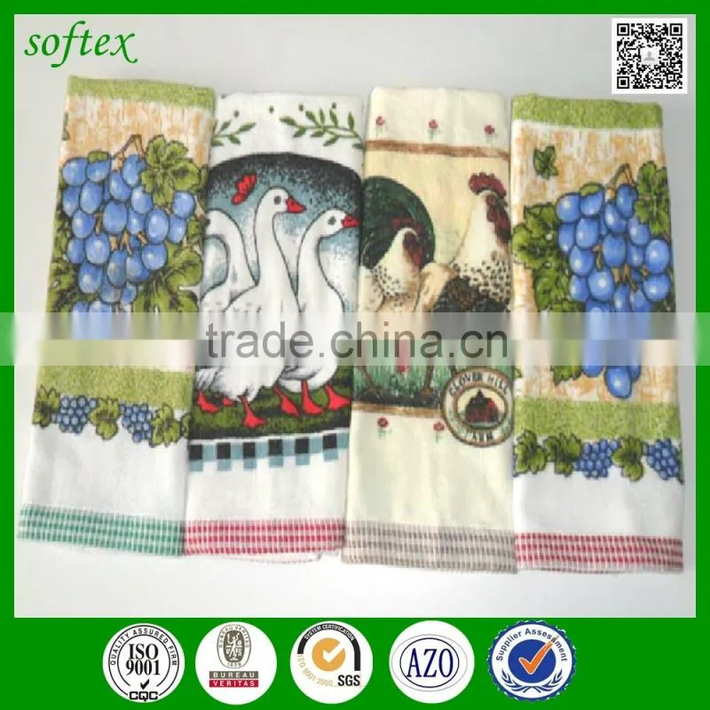 China supplier towels cotton printed