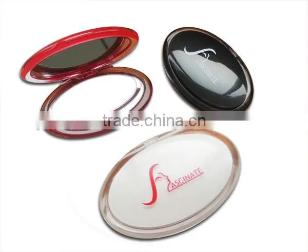 Factory OEM High-end fashion Acrylic cosmetic mirror &Plastic cosmetic mirror