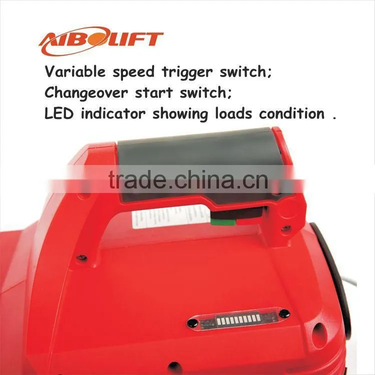 electric winch 450kg mini tractor block remote control