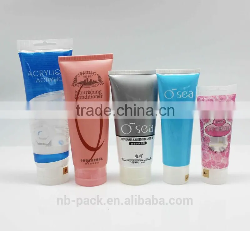 Plastic cosmetics tube