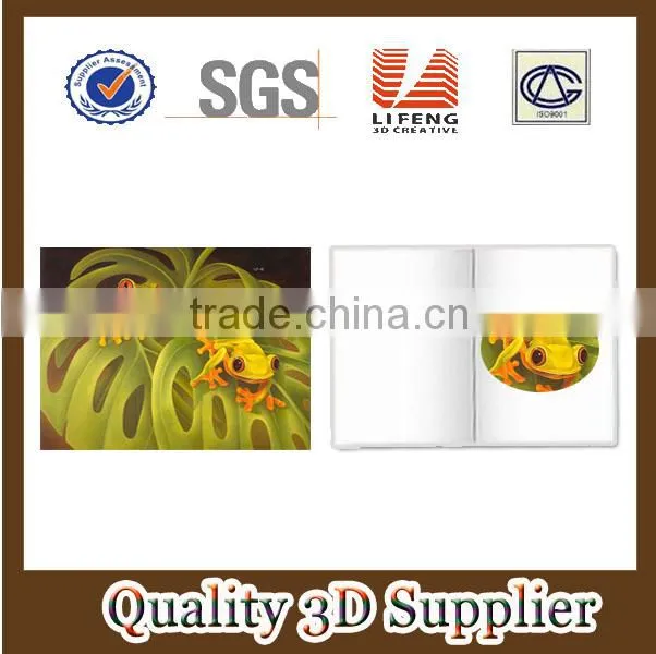 PET Printing 3D Lenticular Postcards