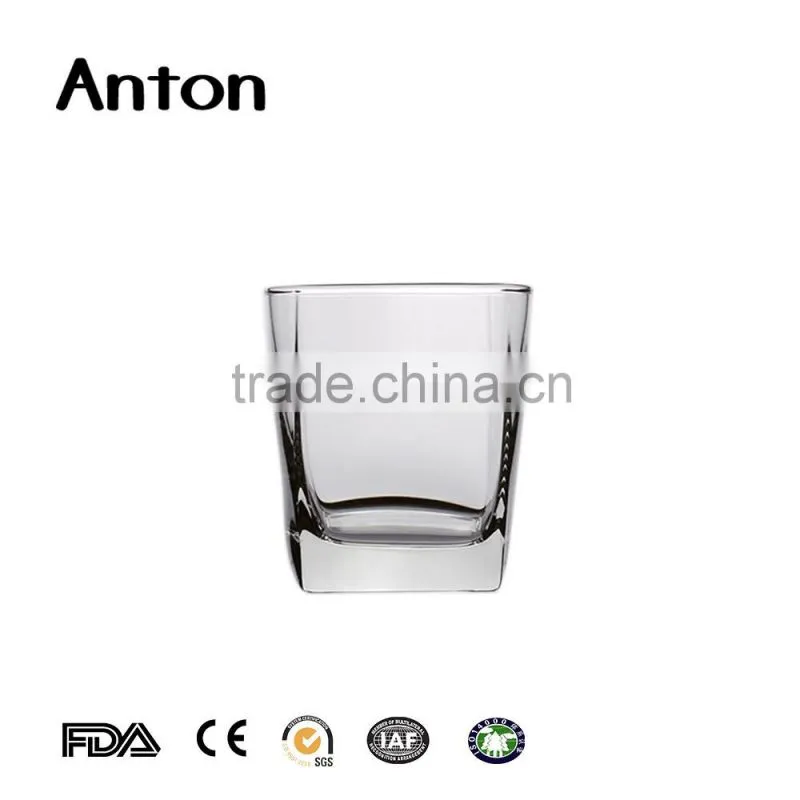 Square wine shot glass tea cup