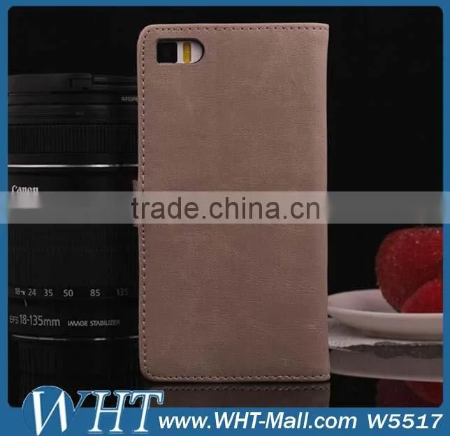 Crazy Horse Skin Leather Flip Case for LG G3, for LG G3 Leather Case