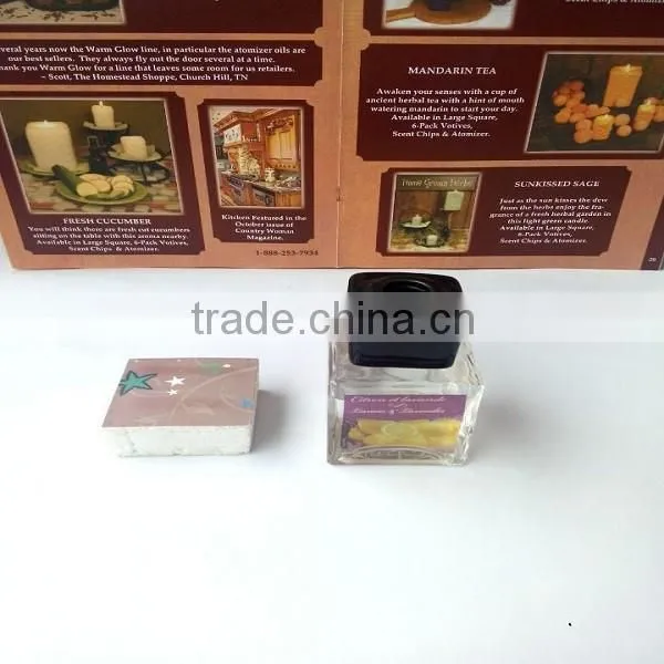 New Design Glass Bottle Aroma Scented Reed Diffuser With Rattan Sticks For Home Decoration
