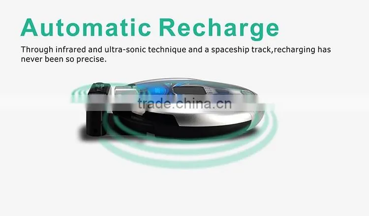 wifi + camera + LCD screen JISIWEI S+ auto vacuum cleaner, vacuum cleaning robot,cleaning robot vacuum cleaner