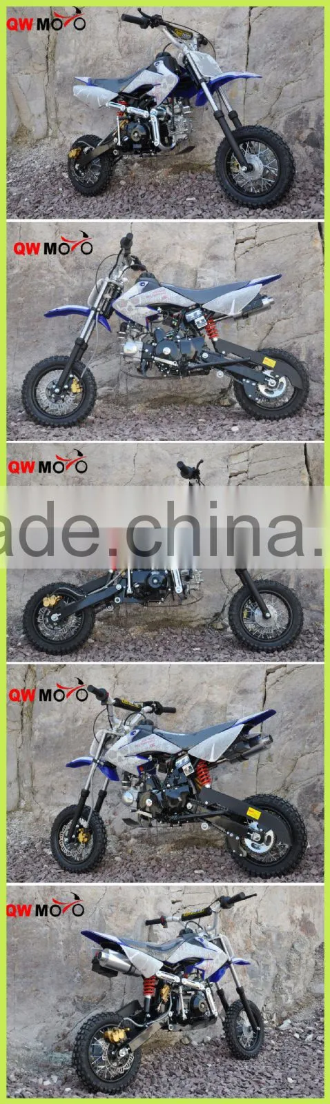 CE 50cc 70cc 90cc 110cc pit bike pitbike for beginner with automatic clutch (QW-DB-03B)