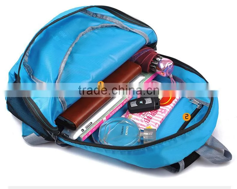 High Quality Waterproof Foldable Backpack, Cheap Plain Backpack