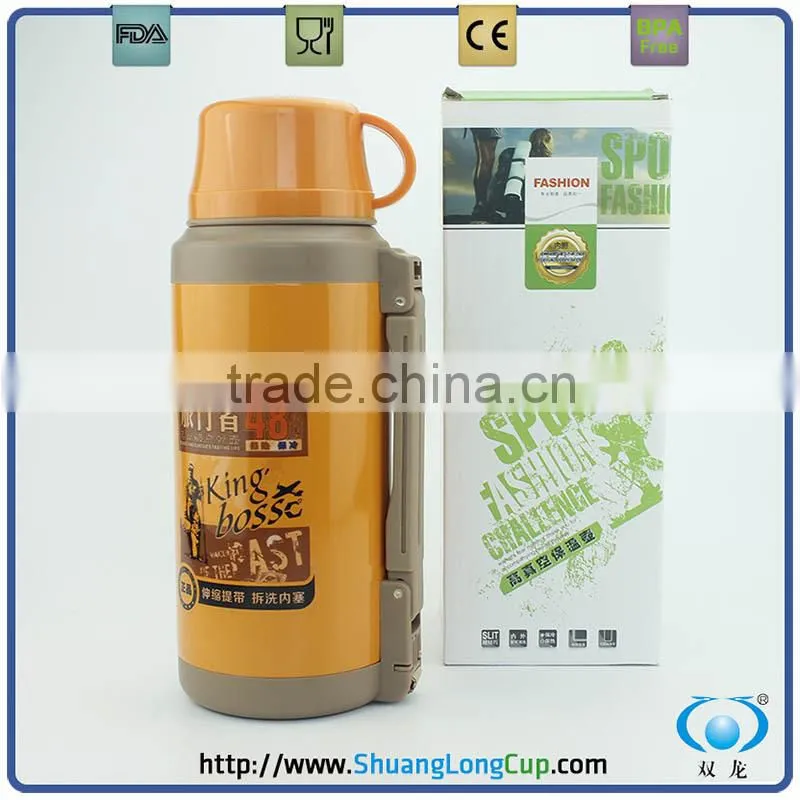 2 L Stainless Bottle Thermos Bottle with Twisted-on Cup