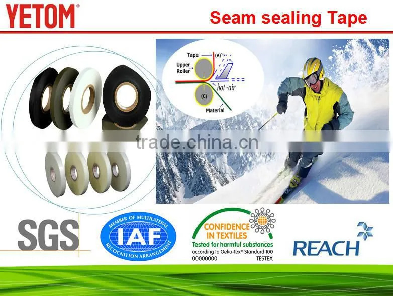 thermoplastic polyurethane seam sealing tape for rain coat and jackets