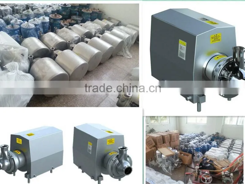 Food centrifugal pump