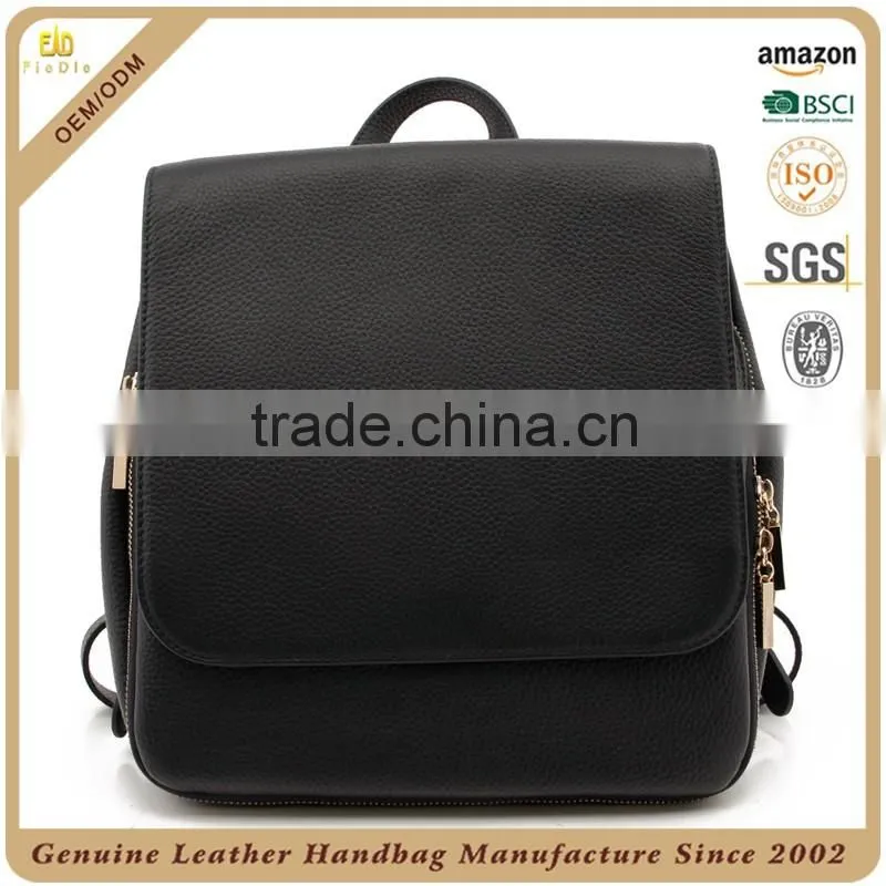 CSS1680-001Latest fashion college bags Black backpack Alibaba china school bags