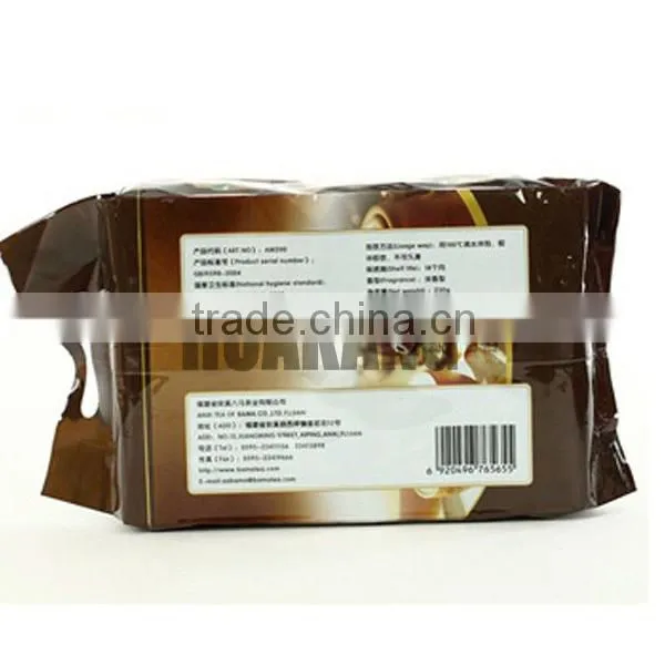 Pyramid empty tea bag packaging