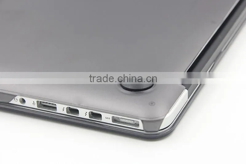 Alibaba in spanish clear laptop PC case for Macbook 15, for Macbook Pro 15 case, for Macbook Pro 15 retina case