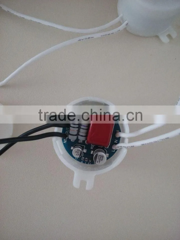 2016 easy install radar sensor switch Widely used in the garden backyard corridor light