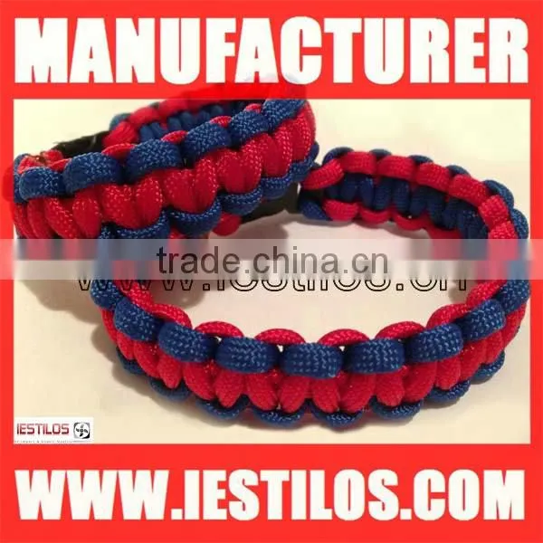 550 survival pink paracord bracelet for woman