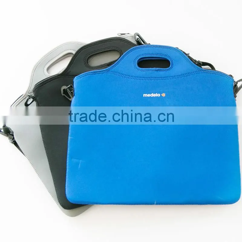 POCKET high quality neoprene laptop bag with handle pictures of laptop bag