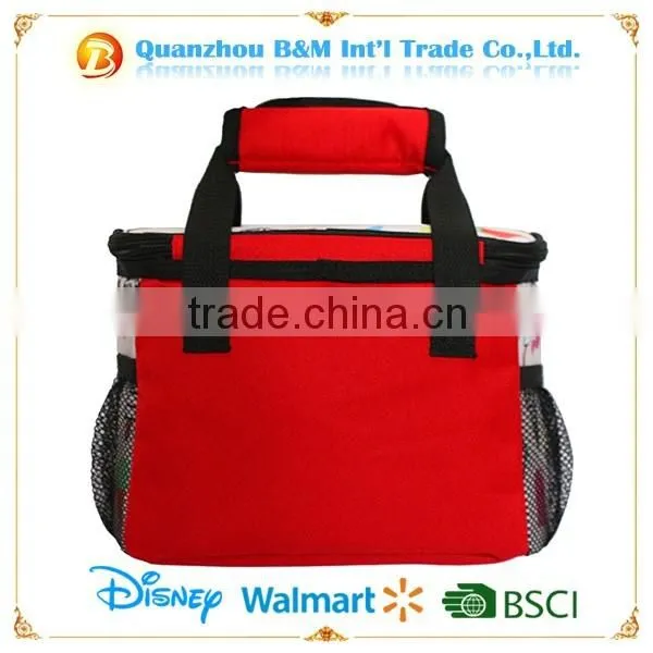 6-pack lunch Cooler tote bag for forzen food
