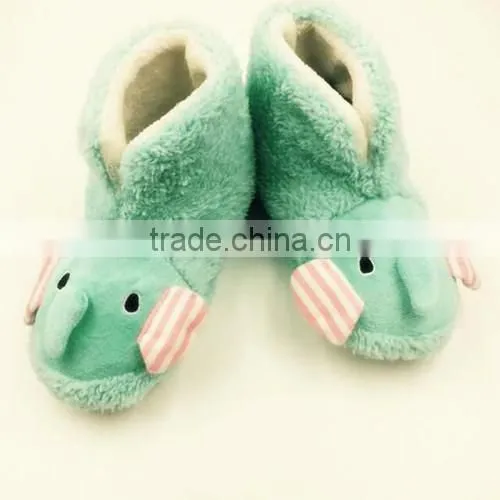 Hot sale animal kids ankle slipper boots