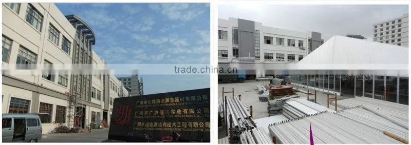 guangzhou Top quality movable pvc tent used for warehouse