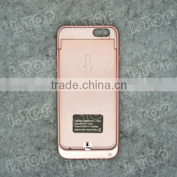 Hot Sale High Capacity Battery Case For Iphone 6 Replacement