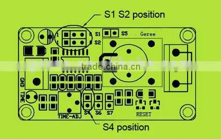DC 12V timer relay up to 1 hour,Attracting and disconnect delay relay