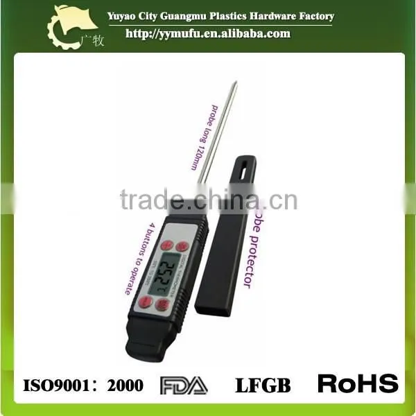 Cooking Food Meat Probe Thermometer with metal probe