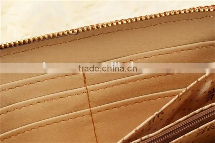 2016 Women Brand Long Wallet Genuine Leather Clutch Coin Hand Purse