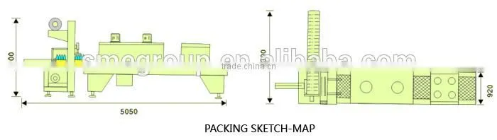 MWD-150A TYPE FULL-AUTOMATIC SHRINK-WRAPPING PACKING MACHINE