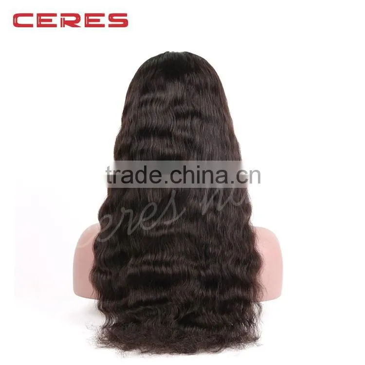 New Fashion Fluffy Healthy Long Curly Synthetic Full Wig As Real Hair Brown Celebrity Synthetic 19
