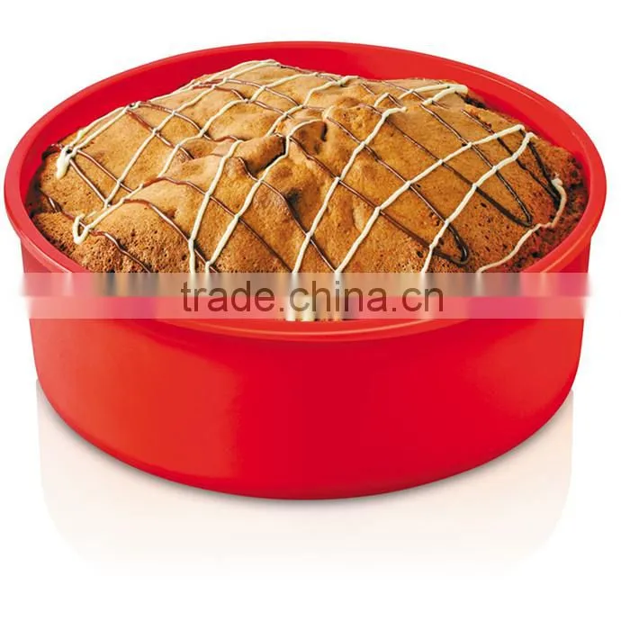 food grade silicone disposable pizza baking pan tray