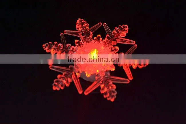 Portable led table lighting for snowflake led lamp