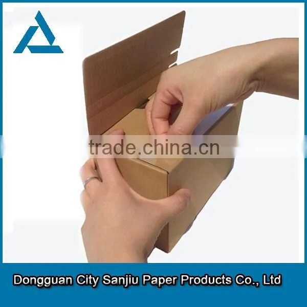 Custom paper earphone box packaging color box with PVC window