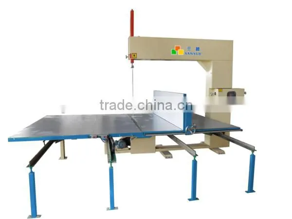 Manual Vertical Band Blade Foam Sponge Sheets Cutting Machine