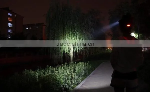 T80 multifunction High Power led Headlamp 10w xml t6 rechargeable battery powered headlight