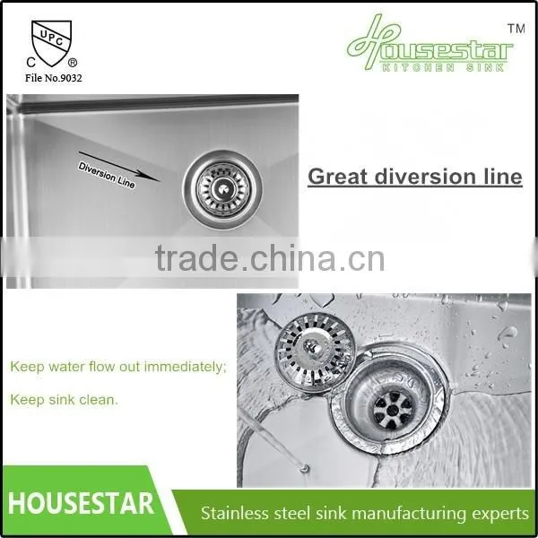 Stainless Steel 304 Undermount Single Bowl Kitchen Sink Small Bar Sink