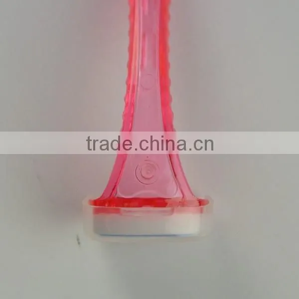 Plastic handle custom hotel women razor