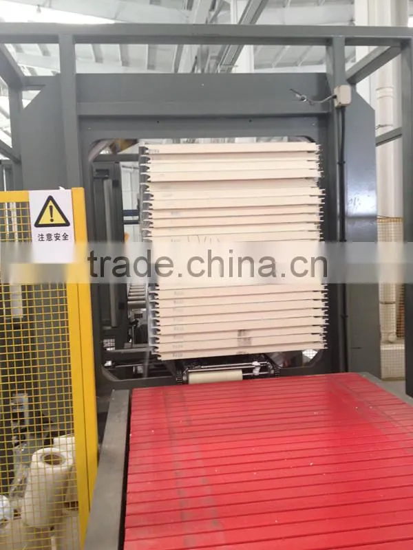 continuous color steel polyurethane sandwich panel production line