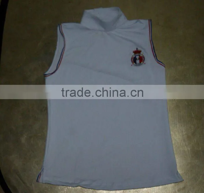 Newest Fashion Turtleneck Ladies Tank Tops 2012