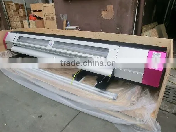 Advertising sticker plotter with DX5 head 1440dpi UD2512LC 2.5m galaxy eco solvent printer