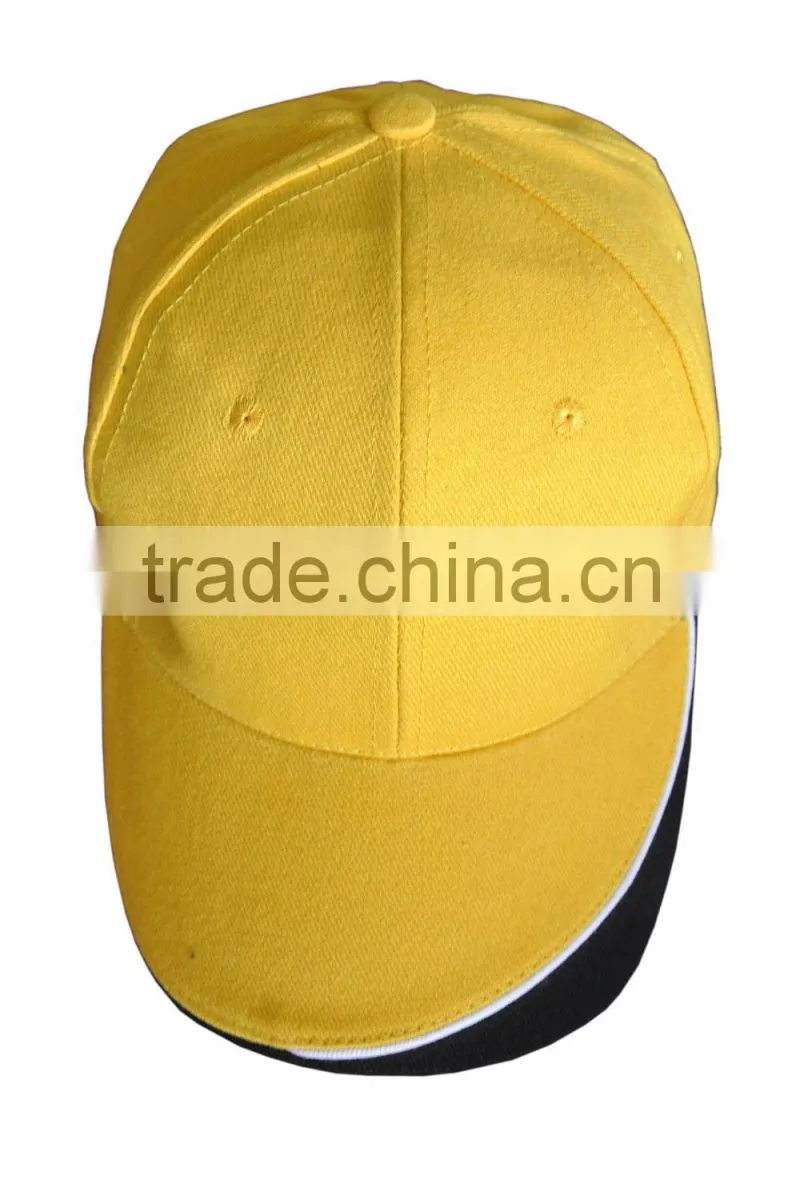 Prmotional two tone color basic baseball cap