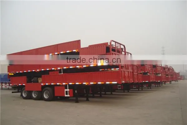 CIMC Double Coin Tyre Fuwa Axle Side Wall Cargo Truck Trailer Vietnam