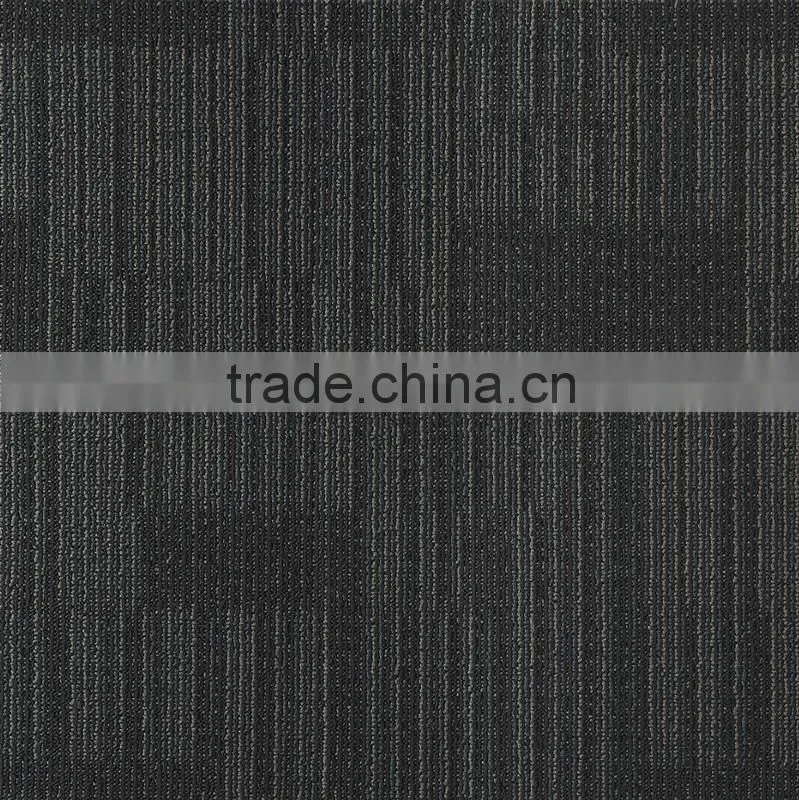 Multi level loop pvc vinyl carpet for office with customized design