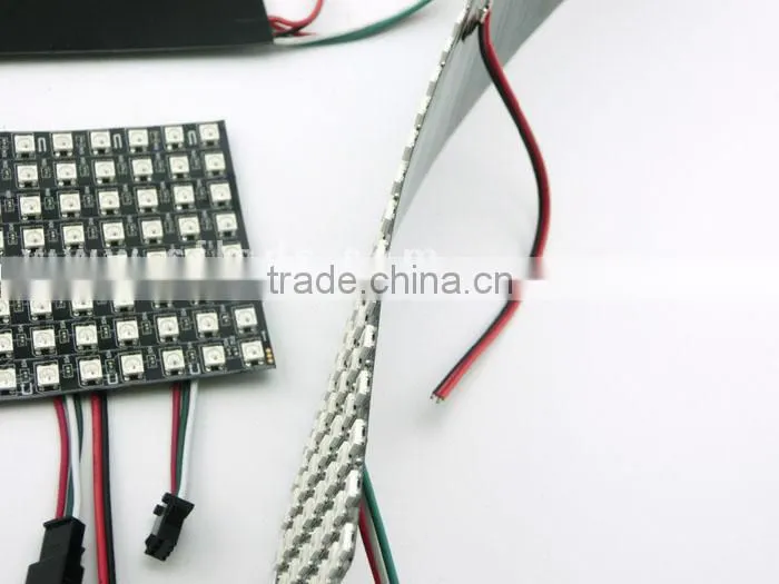 Rgb Led Matrix APA104 /WS2812 build-in IC flexible rgb led panel lighting