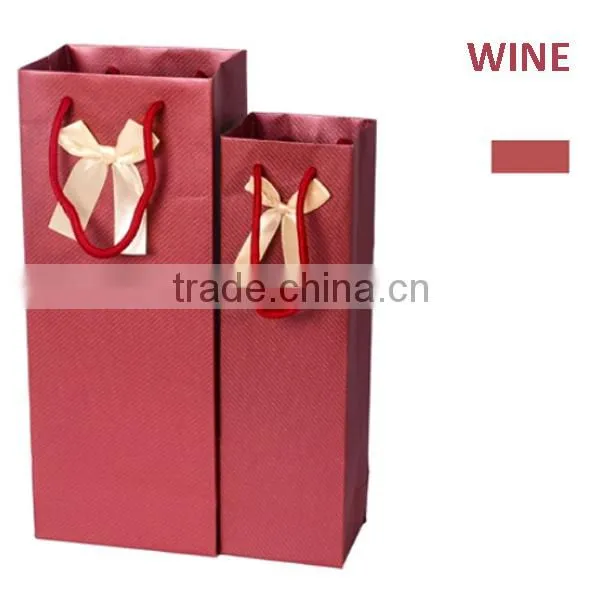 Special Swirl Mark Paper Wine Bag