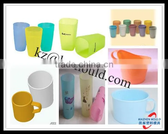 Multi-cavity plastic thin wall cup mould