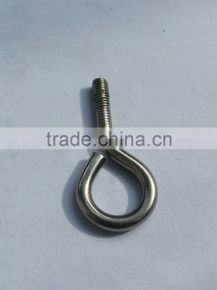 custom ss stainless steel eye bolt