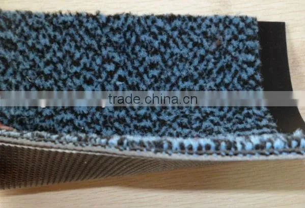 Tufted cut pile anti slip carpet