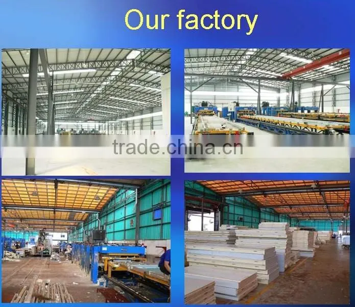 Painted galvanized steel cold room with cam lock type panel
